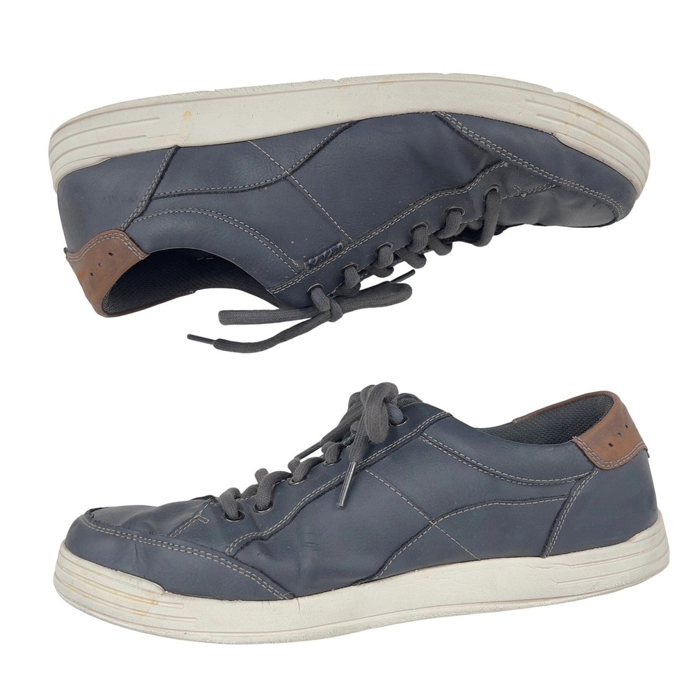 Nunn Bush Kore City Walk Lace‎ to Toe Navy Blue Oxford Men's Size 11.5 M